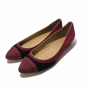 Talbots Suede Ballet Flats Size 9.5  Pointed Toe